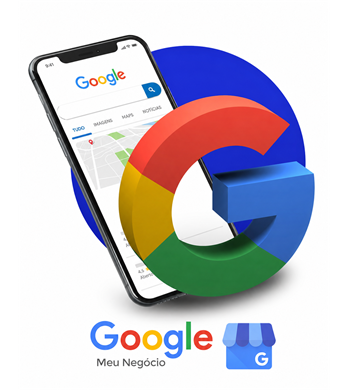 Ilustração sobre Google Meu Negócio